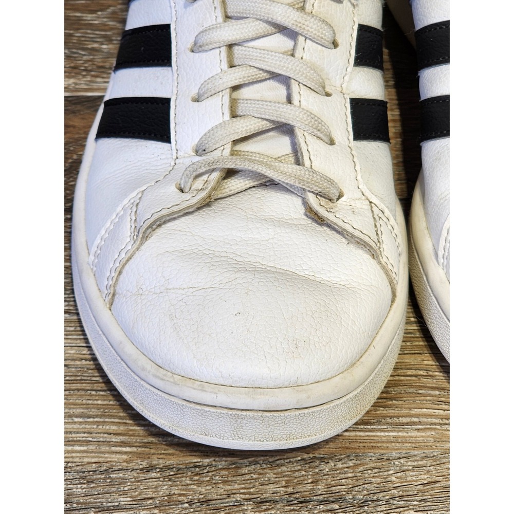 Adidas Womens Size 9 Grand Court White Casual Shoes Sneakers F36483 - Picture 5 of 16